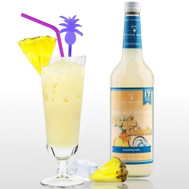 Cocktail alkoholfrei einfach mit Saft mixen,-Virgin Colada + Ananas